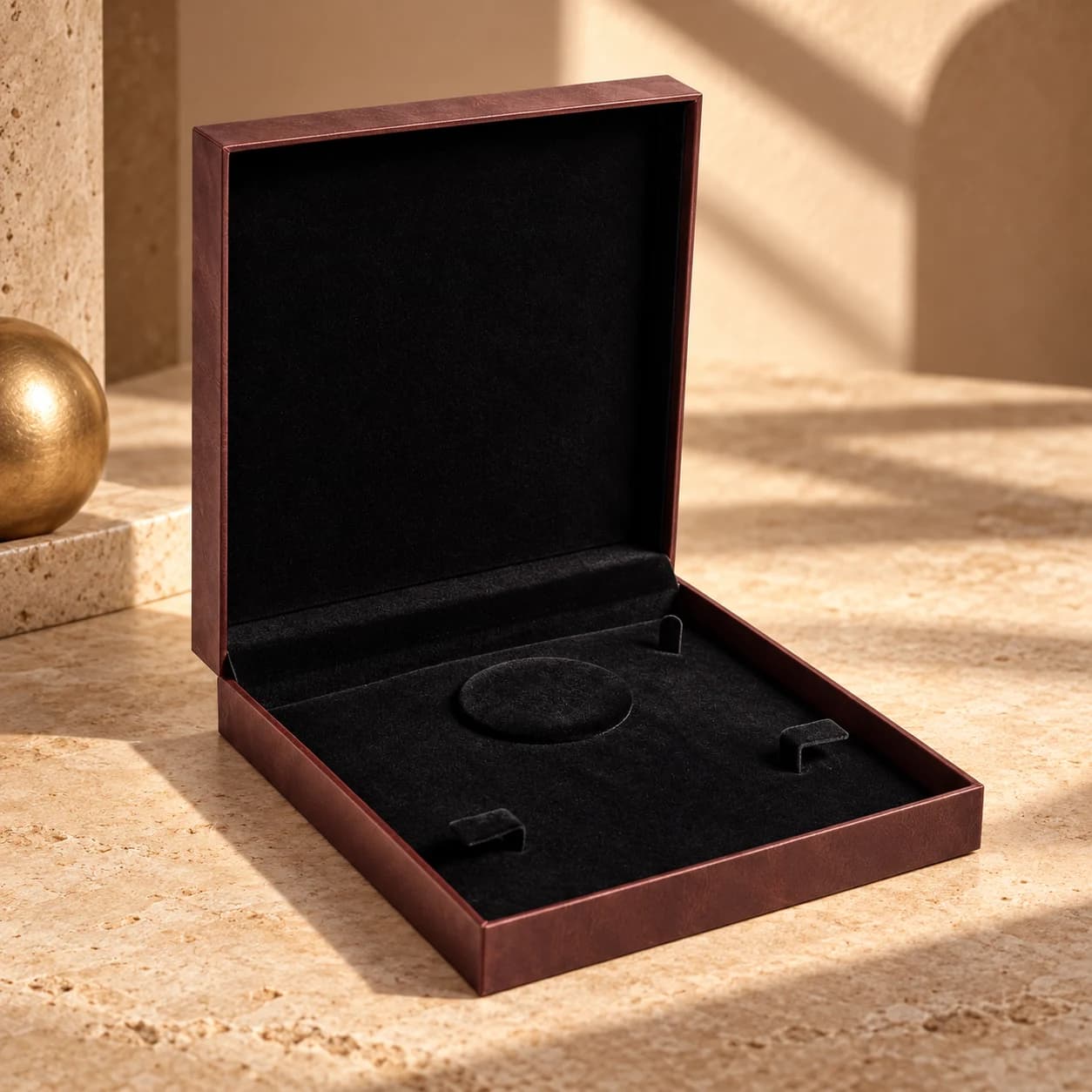 Brown Half-Set Box