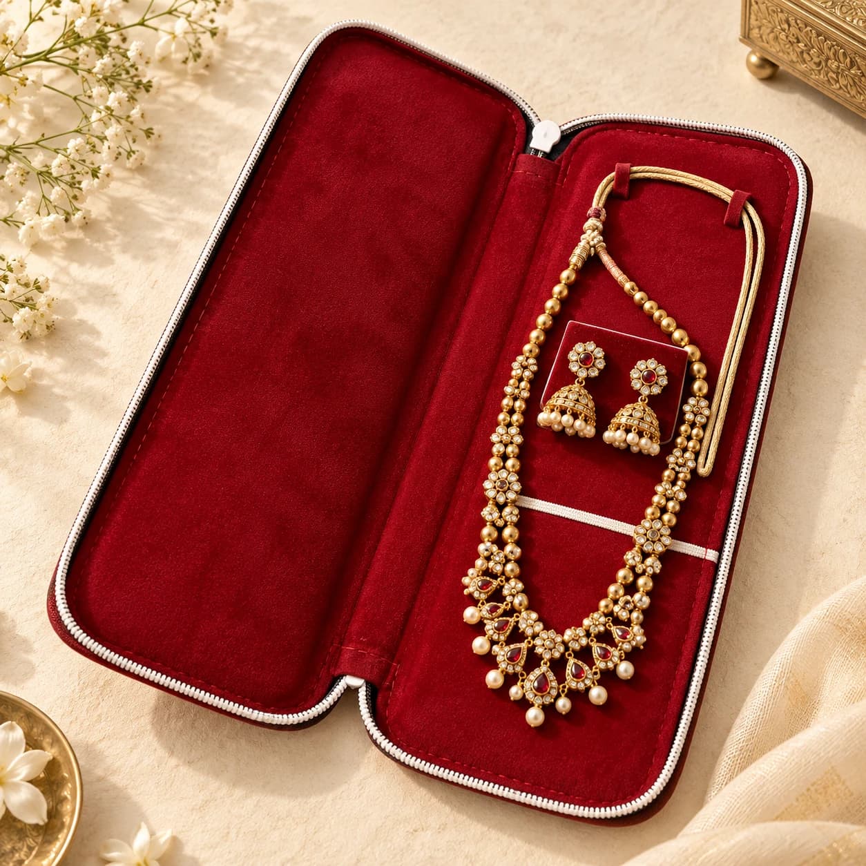 Long Necklace Pouch
